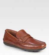 Make a long-lasting style statement in these classic penny loafers, expertly crafted in Italian calfskin leather for a smart, sophisticated finish.Leather upperLeather liningPadded insoleRubber soleMade in Italy