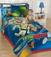 Blast off into the night with Buzz from Disney's Toy Story. The ultimate sleepover buddy, this cuddly pillow pal makes bedtime impossibly fun.