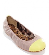 With a captoe and flex structure, these leather flats are Sam Edelman's definitive answer to weekend style.