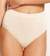 Seamless, smooth styling makes this B Smooth Wacoal brief invisible under everything you wear. Features seamless waistband for comfort. Style #838175