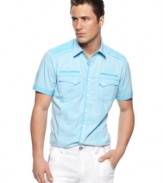 Keep it simple for the summer with this shirt from INC International Concepts.