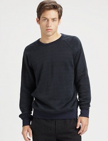 Unquestionably a new classic from T by Alexander Wang, thanks to timeless tailoring and a laid-back fit.CrewneckRaglan sleevesBanded cuffs and hemPull-on style54% rayon/35% cotton/11% polyesterHand washImported Unquestionably a new classic from T by Alexander Wang, thanks to timeless tailoring and a laid-back fit.CrewneckRaglan sleevesBanded cuffs and hemPull-on style54% rayon/35% cotton/11% polyesterHand washImported