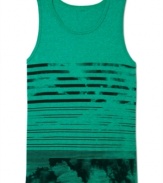 When the mercury rises, this Univibe tank top helps you keep your cool intact.