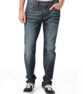 Upgrade your denim with a pair of these skinny fit jeans from American Rag.