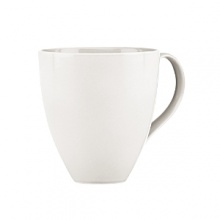 Accented with tonal contrast banding, this mug is modern and sleek. Urban luxury at its most elemental.