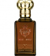 A deep woody oriental exuding leather and woods, enhanced with treasured saffron spice, tobacco absolute, cardamom, sandalwood and iris, giving a dominant spirit and seductive strength. 1.6 oz. 