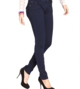 Every girl needs a pair of dark wash jeans! Dress up these skinnies from Celebrity Pink Jeans with a chic blouse or keep it casual with a plain tee.