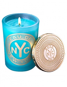 From a uniquely New York collection of scents, this unisex fragrance is energetic, bursting with citrus. · Blend of citrus, gardenia, jasmine and basil · Made of the finest wax and wicks · In sturdy, tinted glass container · Gilt metal cap keeps scent from fading From a uniquely New York collection of scents, this unisex fragrance is energetic, bursting with citrus. · Blend of citrus, gardenia, jasmine and basil · Made of the finest wax and wicks · In sturdy, tinted glass container · Gilt metal cap keeps scent from fading