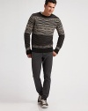 The season's essential pattern makes its return in a super-soft blend of superyak and wool. CrewneckRibbed trim50% superyak/50% woolDry cleanImported