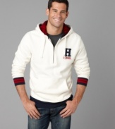 Get set for the weekend. Zip into this Tommy Hilfiger for a sporty take on your style standard.