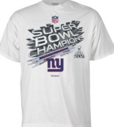 New. York. Football. Giants.  That's all anyone needs to know.  They came, they played, they won another super bowl.