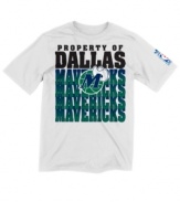 Join the big time. Show your larger-than-life Mavericks team spirit with this NBA t-shirt from adidas.