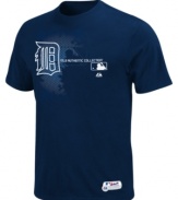 Get your game-day uniform ready with this Detroit Tigers graphic t-shirt from Majestic.