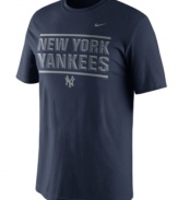 Root, root, root for your favorite team with this New York Yankees t-shirt from Nike.