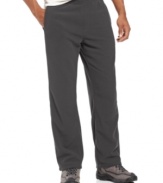 Slip into comfort for those days when you're always on the run with these active fleece pants from Columbia.