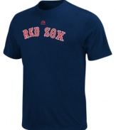 Team up! Get into the spirit of the season by supporting your Boston Red Sox with this MLB t-shirt from Majestic.