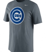 Start the wave of appreciation and support for your beloved Chicago Cubs baseball team with this graphic Nike t-shirt.