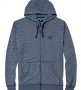 Don't skate around your layered look. This hoodie from DC Shoes will accentuate your axle-grinding style.