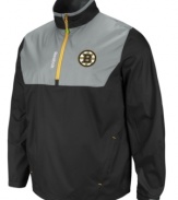 Put your Boston Bruins pride on display with this NHL jacket from Reebok.