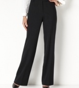 Ready for work and always in style, these slimming trousers from Charter Club are a must-have. Check out the matching blazer to complete this look!