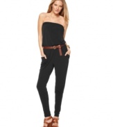 A hot spring must-have, this MICHAEL Michael Kors jumpsuit is a perfect alternative to a dress for an on-trend spring look!