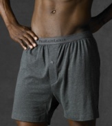 Boxer short with minimal detailing and a loose fit for ultimate comfort.