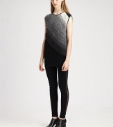 This snug, form-fitting stretch style is tailored with alluring mesh insets up the sides.Elastic waistSheer side insetsInseam, about 3770% wool/27% polyamide/3% elastaneDry cleanMade in ItalyModel shown is 5'9 (175cm) wearing US size 4. 
