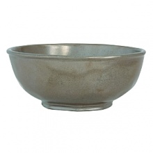 Juliska Pewter Stoneware has a rich, old-world luster that summons up visions of grand European estates. It beautifully showcases our unique mottling technique that gives each piece an original, hand-thumbed, hammered design. Layer it with all your Juliska stoneware, such as Berry & Thread or Jardins Du Monde. Teacup is not currently available online.