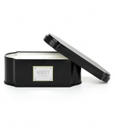 Flowering bamboo is mingled with a variety of white florals, sparkling citrus and fresh green accords. Created with highly refined, cosmetic-grade wax that was developed over many years to optimize burn and fragrance diffusion. Once the wax has been consumed, the attractive container can be re-used to store your small keepsakes, mementos or household items. Made in USA. 