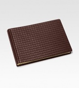 A lovingly crafted album defined by Bottega Veneta's superior craftsmanship and style, gently handwoven in supple nappa leather. Acid-free pages ensure every treasured photo has a long life free of deterioration. 50 acid-free pages 6.3W X 4.7H Made in Italy 