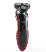 The softest touch for the smoothest results. Dual precision heads work masterfully to deliver a close shave that gets to the root of even the shortest stubble without causing irritation. Easily adjusts to the curves and contours of your face for a faster, hassle-free trim or shave-a serious cut above the rest! Model 1180X40. 2-year warranty.