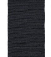 The softest wool and felt fibers are here hand-woven in India to replicate the handsome, rugged look of nautical sweaters in the Spinnaker Knit area rug from Lauren Ralph Lauren. A clean and simple, yet authentic staple made for any modern home.