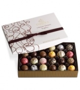 The finest desserts now come in impeccably crafted morsels from expert Godiva chocolatiers, presenting complex flavorways like red velvet cake and chocolate éclairs all in one incredible collection.