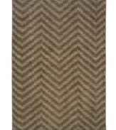 A timeless, yet sophisticated herringbone design is brought to life in subtle, earthy tones with the Milano area rug from Sphinx. Woven of durable, long nylon fibers that also offer a soft hand, it serves to enliven any space with pure modern style.