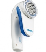 Get your pill! Stop losing sweaters and fine fabrics to nasty pills and annoying fuzz-this defuzzer, with large shaving head and adjustable distance control, steps up to your favorite garments, removes those pesky buildups and leaves fabric looking as good as new! 1-year warranty. Model CLS1.