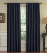 Give your windows a look of classic sophistication with the Posh window treatment collection. Light-blocking panels in an array of versatile shades update your decor while keeping bright light out. (Clearance)