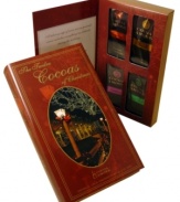 Warm up with the sweetest flavors of the season! Presented in a classic gift box, this set contains four different hot cocoa flavors from Coffee Masters: Chocolate Caramel, Chocolate Supreme, Chocolate Raspberry, and Chocolate Crème Brulee.  Perfect as a Christmas gift for any hot cocoa lover!