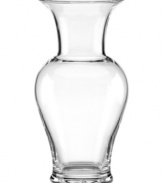 Showcase prized orchids with the Lenox Garden Bouquet vase. A traditional shape and flared neck allow the exotic blossoms to fan out in a simply balanced, always stunning arrangement.