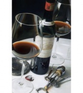 Toast the finer things in life. With glasses for two and a bottle of French wine on a crisp white tablecloth, this wall art elevates your decor with five-star elegance. Gallery-wrapped canvas creates an easy, polished look without a frame. By Dimitri Volkov.