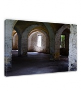 Dull decor is ancient history with the old-world architecture and gloomy mystique of this room-defining art print. A refined, gallery-wrap finish offers effortless, ready-to-hang style.
