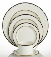 Set the table with poise and purpose. The Library Lane butter plate features zesty color combinations that appeal to your inner artist.