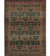 Keep your floors fresh with the charming garden motif that sprouts from the surface of this Sphinx area rug. Made from soft polypropylene for superb durability.
