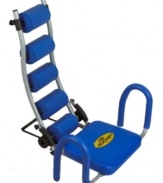 Has the quest for a flat stomach left you with nothing but an aching neck and back? The Ab Rocket is your perfect workout solution! It's the revolutionary way to work your upper, middle and lower abs, plus side obliques, all while keeping comfortable and in perfect form. Model 7892.
