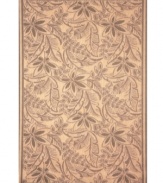 Made for easy living, this Tommy Bahama Decker collection rug offers the right mix of relaxed style and durability. Woven of UV-stabilized polypropylene, the floral-printed rug shares the look and feel of natural fibers--without the demanding care. Simply hose off for quick cleaning.