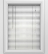 A perfect addition to any modern setting, these Simple Selections aluminum blinds offer optimal heat and light control with added durability. Offered in an array of easy-to-coordinate tones, these blinds make updating a breeze.