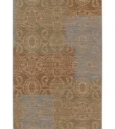 Rich in detail, stunning in color. The Savoy area rug from Karastan brings brilliant design to your floor with casual geometry and traditional patternwork in luxurious and durable New Zealand wool. Made in the USA.