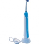 40,000 pulsations and 8,800 oscillations deliver a deep clean to your teeth and revive your smile. A two-minute timer with 30 second intervals ensures that every part of your mouth gets cleaned, and the indicator bristles fade halfway when they need to be replaced for a fantastically fresh mouth! 2-year limited warranty. Model PC1000. Includes Pack in mail in rebate of 50% off.