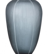 Discover the modern treasure that is Donna Karan's Artisan vase. Handcrafted glass is sectioned and etched with a fine ribbed texture to ensure no two pieces are exactly alike but each is a work of art.