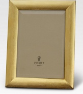 A timeless gold vermeil design with florentine hand-etching. Gold vermeil4W X 6HImported