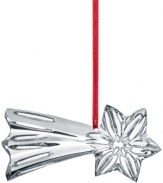 A wish for a beautiful holiday comes true with the Shooting Star ornament. Luminous Baccarat crystal gleams with dazzling cut detail to rival anything in your tree.